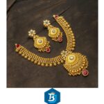 Gold Nacklace & earings woman